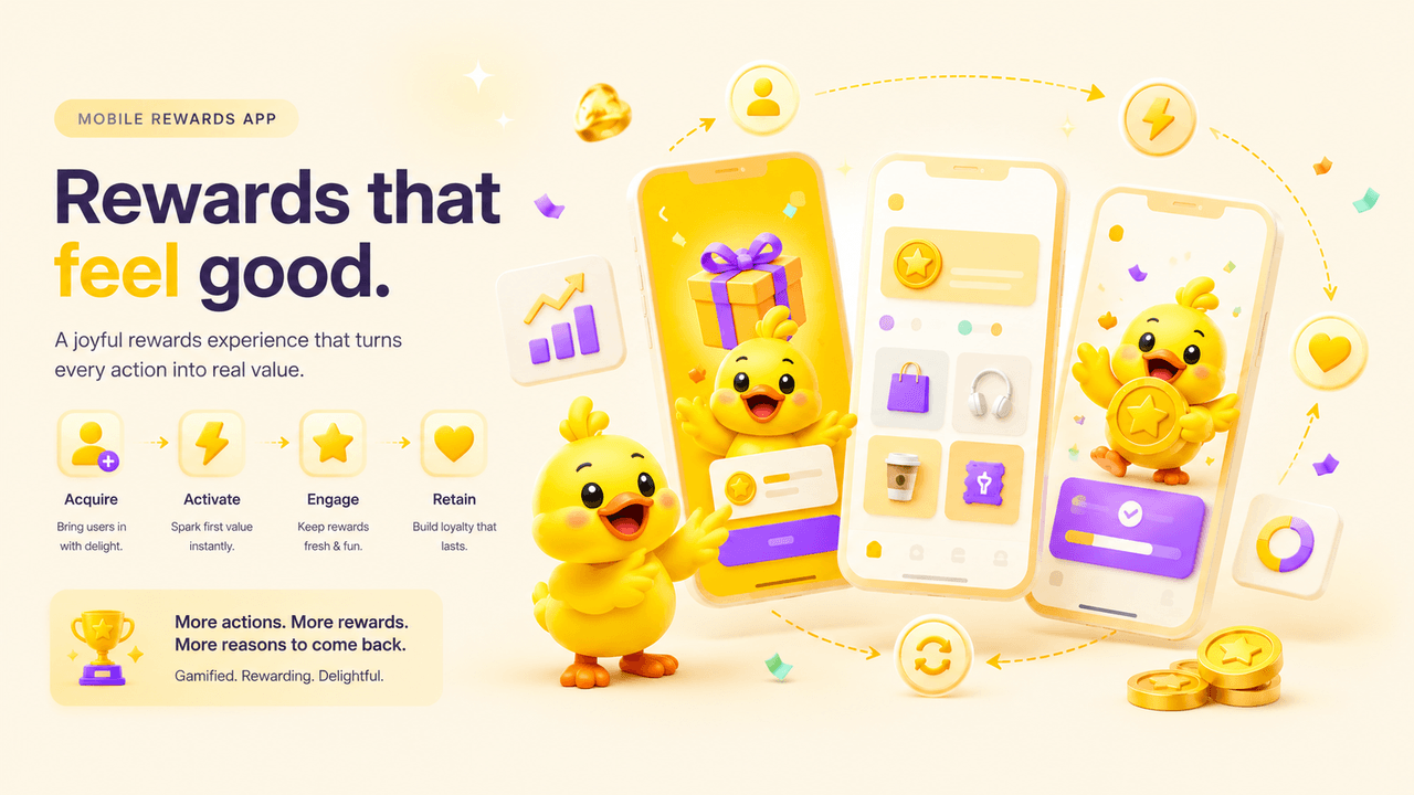 Designing Lucky Duck: A Rewards Platform MVP as a Growth Function